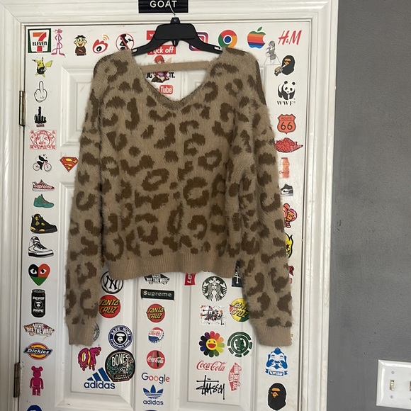 Fuzzy sweater. - Picture 2 of 2